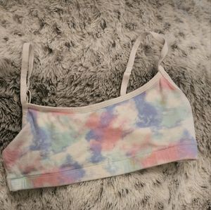 Tie dye sports bra/ Size 32